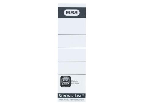 ELBA Rygetiketter ELBA brevordner 50mm 10/pk (400087753)