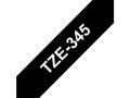 BROTHER Brother TZe345 Hvid tekst / Sort tape 18 mm x 8 m tape - Original