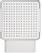 FLEXSON Veggfeste for SONOS CONNECT:AMP -Hvit Single