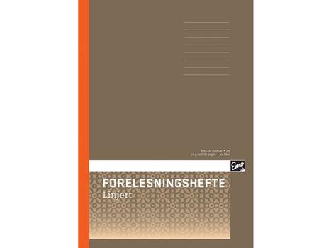 EMO Forelesningshefte EMO A4 24bl linjer (21117*20)