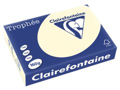 CLAIREFONTAINE Kopipapir TROPHEE A4 160g Creme (250)