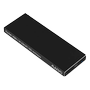 DELTACO Ulkoinen M.2-kiintolevykotelo, USB-C, USB 3.1 Gen 2, 10Gbps, musta