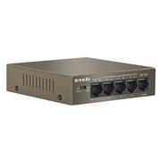 TENDA TEF1105P-4-63W - switch - 5 porter - ikke-styrt