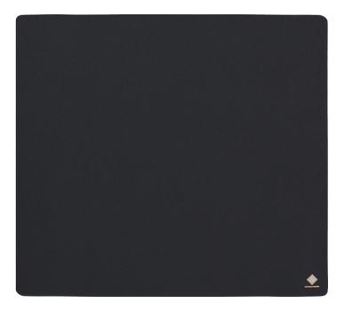 DELTACO Mousepad XL, 45x40cm, fabric coated, black (GAM-063)
