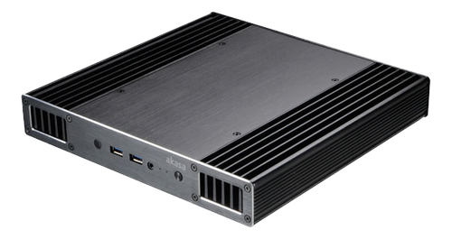 AKASA Plato X8 low profile fanless case for 8th Gen Intel NUC Bean Canyon (A-NUC43-M1B)