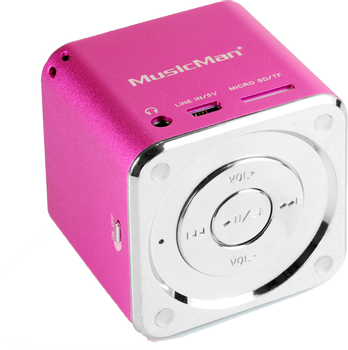 TECHNAXX Mini MusicMan Soundstation pink (TEC-3531)