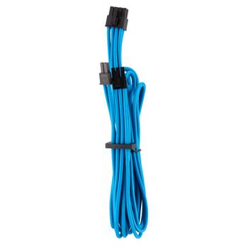 CORSAIR Premium Individually Sleeved PSU Cable Starter Kit_ Type 4 (Generation 4)_ BLUE (CP-8920218)