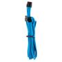 CORSAIR Premium Individually Sleeved PCIe cable_ Type 4 (Generation 4)_ BLUE