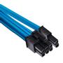CORSAIR Premium Individually Sleeved Split PCIe cable (2 connectors)_ Type 4 (Generation 4)_ BLUE (CP-8920253)