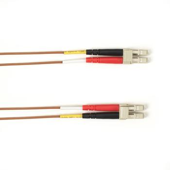 BLACK BOX 10 GIG MM FO PATCH CABLE  (FOLZH10-002M-LCLC-BR)