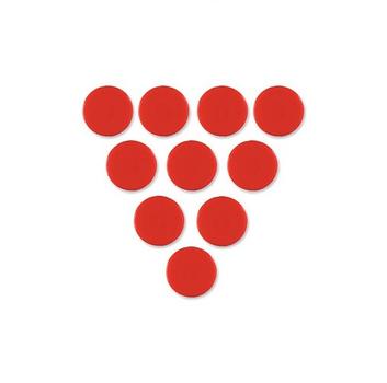 NOBO Magneter 38mm röd (4) (1901452)