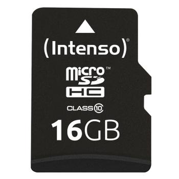 INTENSO TF MicroSDHC 16GB C10 inkl.SD (3413470)
