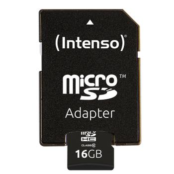 INTENSO TF MicroSDHC 16GB C10 inkl.SD (3413470)