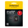 INTENSO Memory card SD-Micro  8GB Intenso C10 (3413460)