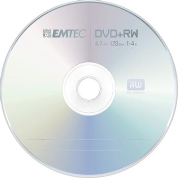 EMTEC DVD-RW Emtec 4,7GB 4x 10pcs Cake NEW PACKAGING (ECOVPRW47104CB)