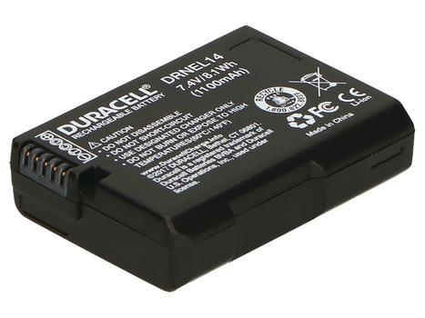 DURACELL Li-Ion Akku 1300 mAh for Nikon EN-EL14 / EN-EL14a (DRNEL14)