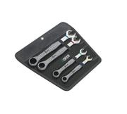 Wera 4-delers fastnøkkelsett med skrallefunksjon 10, 13, 17, 19mm