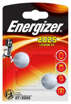ENERGIZER Lithium CR2025 (2) (638708)