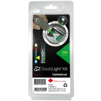 VISIBLE DUST EZ SwabLight Kit Sensor Clean Green Vswabs 1.0x (14856546)