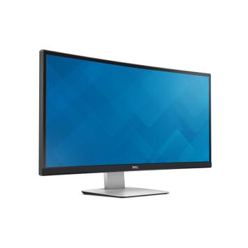 DELL UltraSharp U3415W - LED-skjerm - kurvet - 34" (34" synlig) - 3440 x 1440 - IPS - 300 cd/m² - 1000:1 - 5 ms - 2xHDMI, DisplayPort,   Mini DisplayPort,   MHL - høyttalere - svart - med 3-års Advance Exchang (210-ADYS)