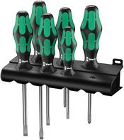 Wera 334/6 Kraftform Plus Lasertip skrutrekkersett