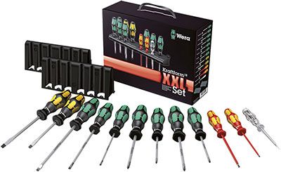 Wera Kraftform XXL 2 skrutrekkersett 12 deler (05051011001)
