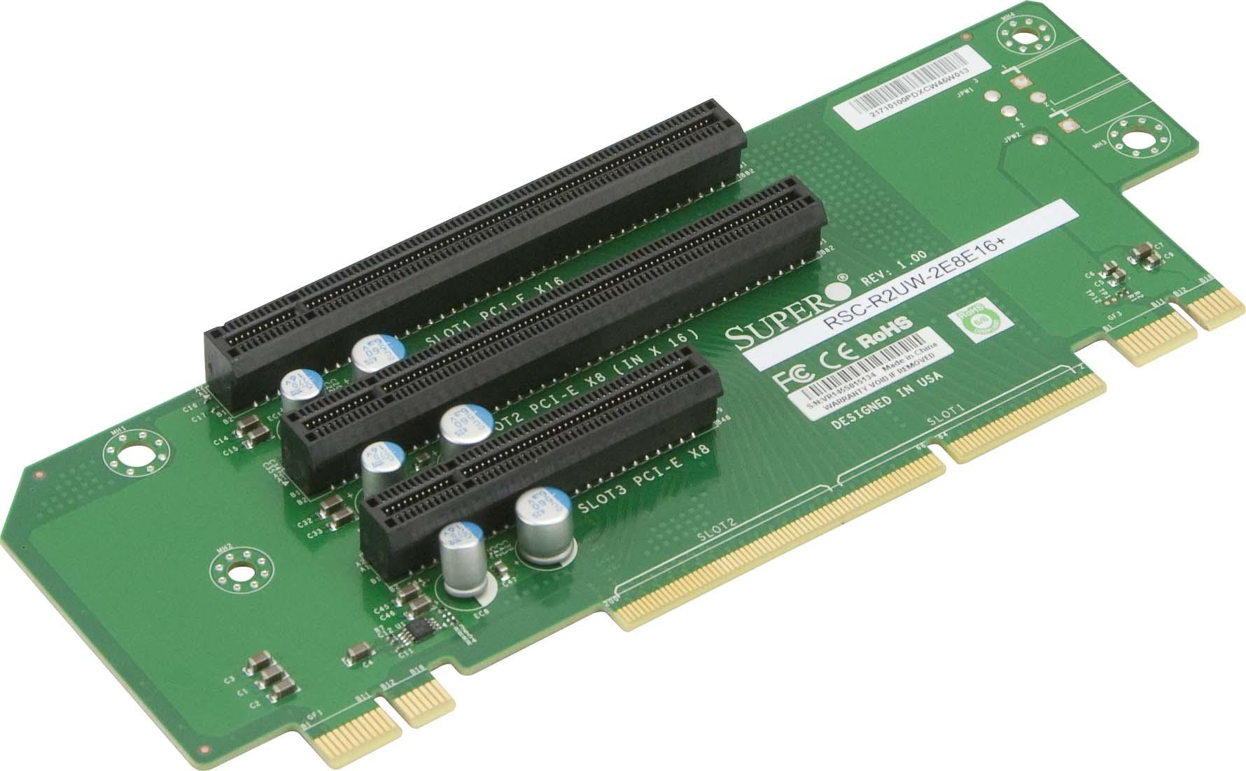 Шина pci. RSC-r1uw-2e16. Плата расширения Supermicro. Слот PCI Express x8. Разъем PCI-Express x16.