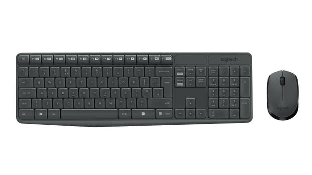 Logitech MK235 - tastatur- og mussett - Pan Nordic Inn-enhet (920-007921)