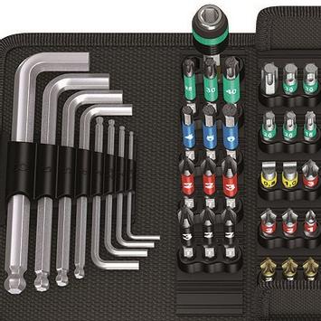 Wera Kraftform Kompakt 100 skrutrekkersett med bits og unbrakonøkler- 52 deler (05057460001)