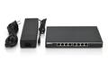 DIGITUS Gigabit Ethernet PoE Switch 8-port PoE 135W PoE budget IN (DN-95340)