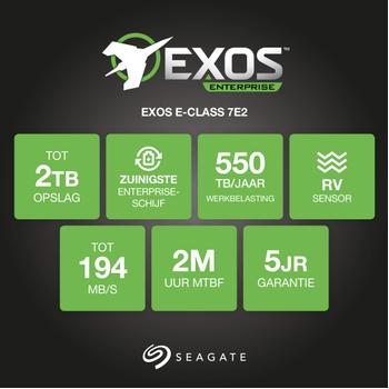 SEAGATE Enterprise Capacity HDD, (ST2000NM0008)