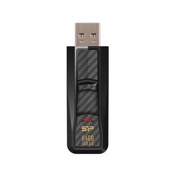 SILICON POWER Blaze B50 256GB USB 3.1 Gen 1 Sort (SP256GBUF3B50V1K)