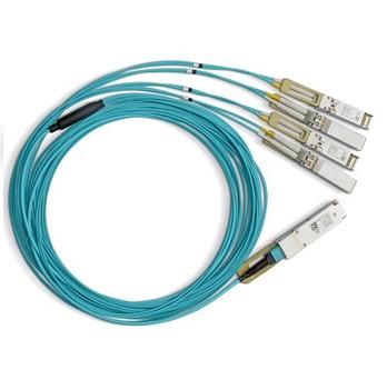 MELLANOX Active Optical Hybrid Cable, ETH 100GbE to 4x25GbE, QSFP28 to 4xSFP28, 3m (MFA7A50-C003)