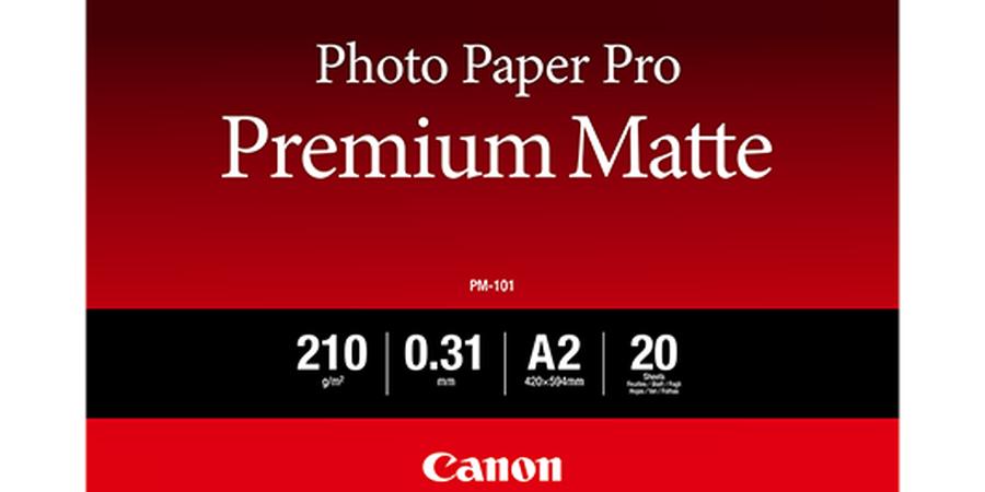 Canon - Pro Premium PM-101 - fotopapir - glatt matt - 20 ark - A2 - 210 g/m²