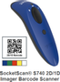 SOCKET SOCKETSCAN S740 2D BLUE BARCODE SCANNER                  IN PERP