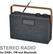 MAXIMUM F7, Stereo DAB+ / FM Radio