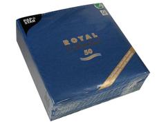 PAPSTAR Serviett PAPSTAR RC 40x40cm mørkblå (50)