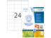 HERMA Etiketten A4 70x36 mm Rec.Blauer Engel 2400 St.