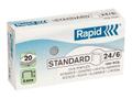 RAPID Häftklammer Standard 24/6 gal 1000 