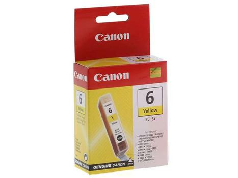 CANON BCI-6Y REFILL YELLOW 4708A002 S8XX/9XX I950 NS (4708A002)