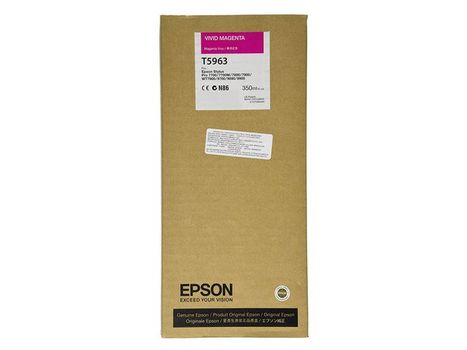 EPSON n Ink Cartridges,  Ultrachrome K3 Vivid Magenta, T596300, Singlepack,  1 x 350.0 ml Vivid Magenta (C13T596300)
