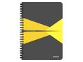 LEITZ notebook Office Card A5 ruled yellow