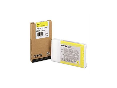 EPSON n Ink Cartridges,  T603400, Singlepack,  1 x 220.0 ml Yellow (C13T603400)