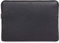 KNOMO BARBICAN Leather sleeve 15inch Black