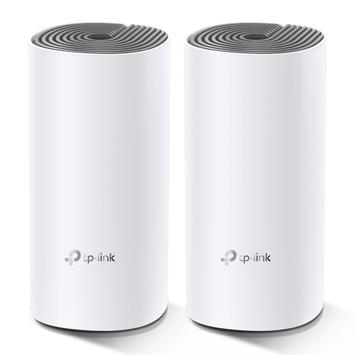 TP-Link Deco E4 AC1200 mesh-system 2 rutere, opptil 260 m2, 802.11ac Dual-band (DECO E4(2-PACK))