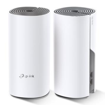 TP-Link Deco E4 AC1200 mesh-system 2 rutere, opptil 260 m2, 802.11ac Dual-band (DECO E4(2-PACK))