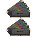 CORSAIR 128GB (8 x 16 GB) DDR4 3600MHz CL18 Dominator Platinum RGB Svart