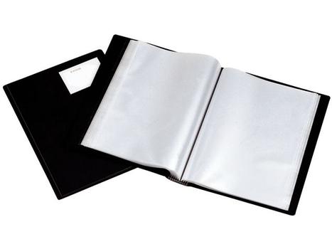 ESSELTE Presentasjonsmappe ESSELTE A4 24L Sort (54674)