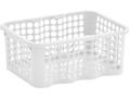 NORDISKA PLAST Oppbevaringskurv NORDISKA P liten hvit