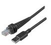 HONEYWELL Cable: USB, black, Type A, 5V, 2.9m (9.5?) straight